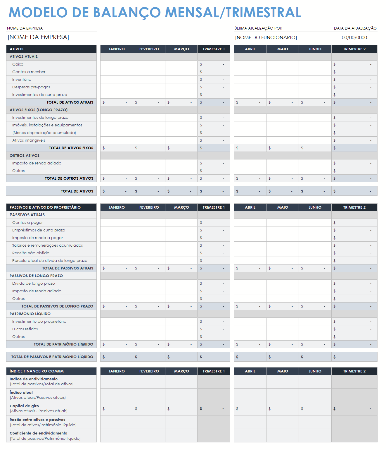  modelo de balanço mensal-trimestral